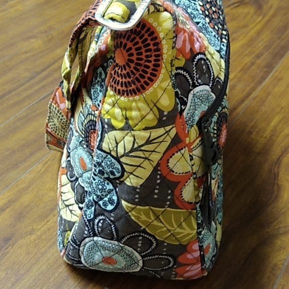 Vera Bradley "Flower Shower" Shoulder Bag - Picture 7 of 10